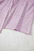 High Waist Mineral Wash Exposed Seam Drawstring Wide Leg Pants
